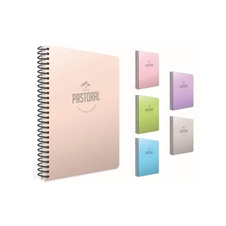 GIPTA PASTORAL SPİRALLİ PP. KAPAK A4 160 YP. ÇİZGİLİ DEFTER - 5552 (TEKLİ)