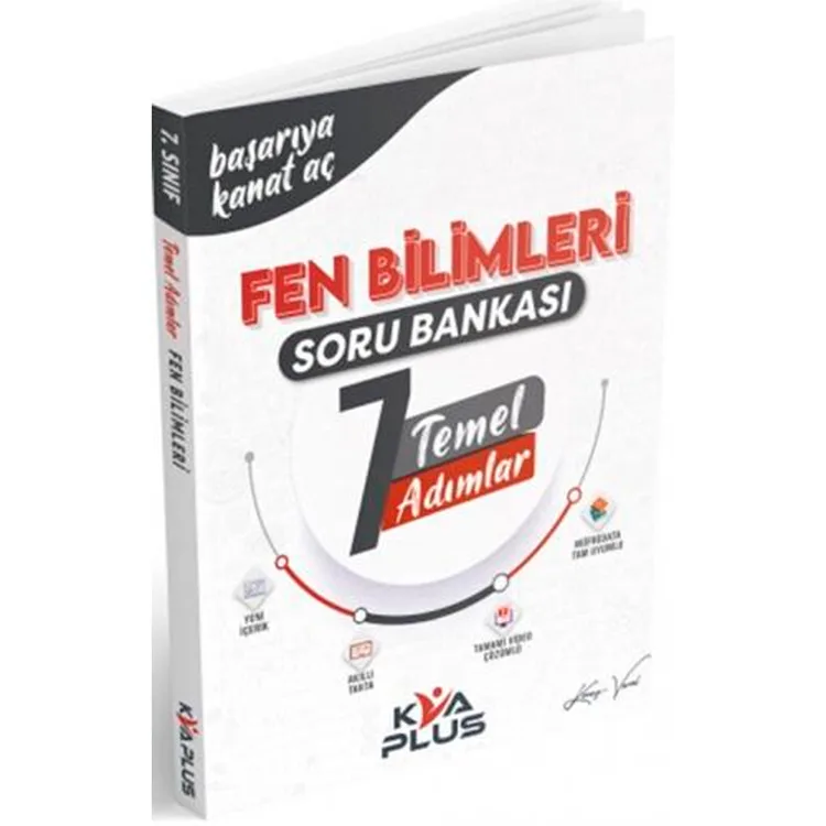 KORAY VAROL AKADEMİ 7. SINIF FEN BİLİMLERİ TEMEL ADIMLAR SORU BANKASI