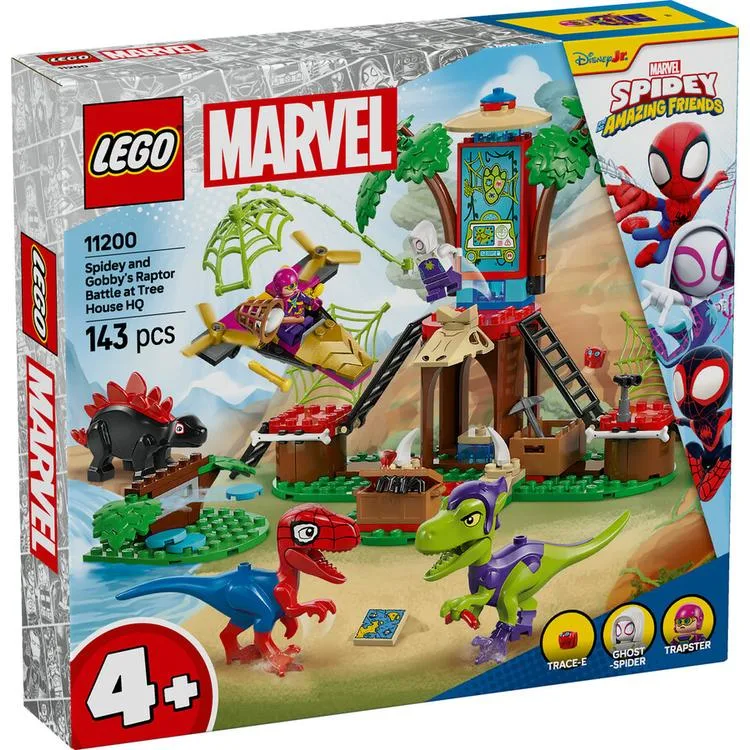 LEGO 11200 MARVEL SPIDEY AĞAÇ EV KARARGAHINDA SPIDEY VE GOBBY'NIN RAPTOR SAVAŞI 143 PARÇA 4+