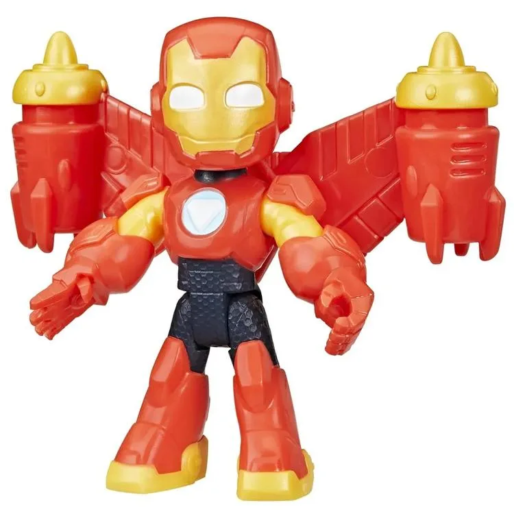 HASBRO G1467/G1254 IRON MAN AND HIS AWESOME FRIENDS AKSESUARLI TEKLİ MİNİ FİGÜR - IRON MAN 3+