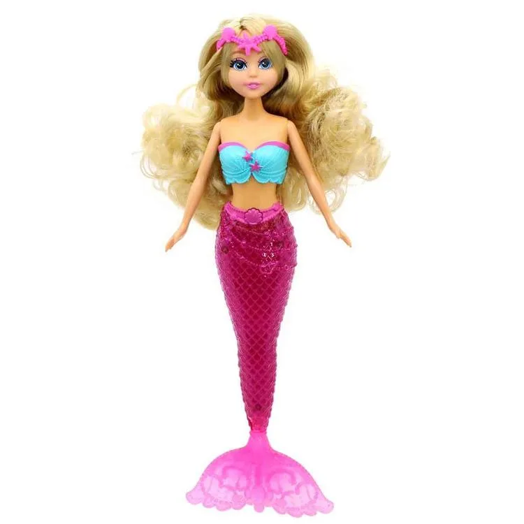 SUNMAN 81004 DREAMEEZ IŞIKLI DENİZ KIZI BEBEK 34 CM 3+