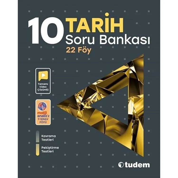 TUDEM 10.SINIF TARİH SORU BANKASI 22 FÖY