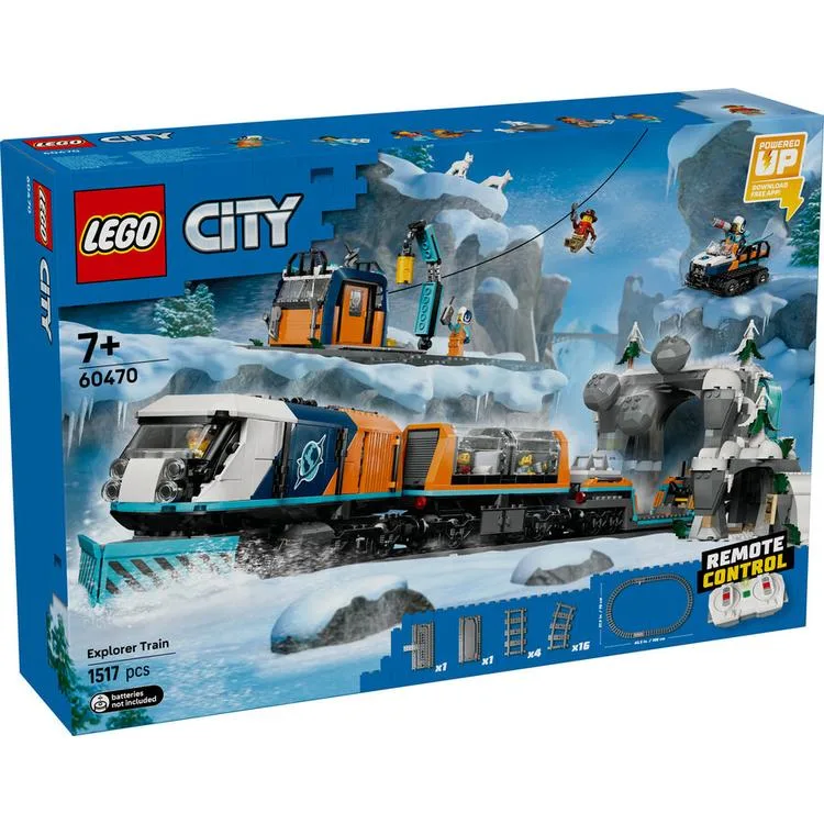 LEGO CITY 60470 EXPLORER TRAIN 1517 PARÇA 7+