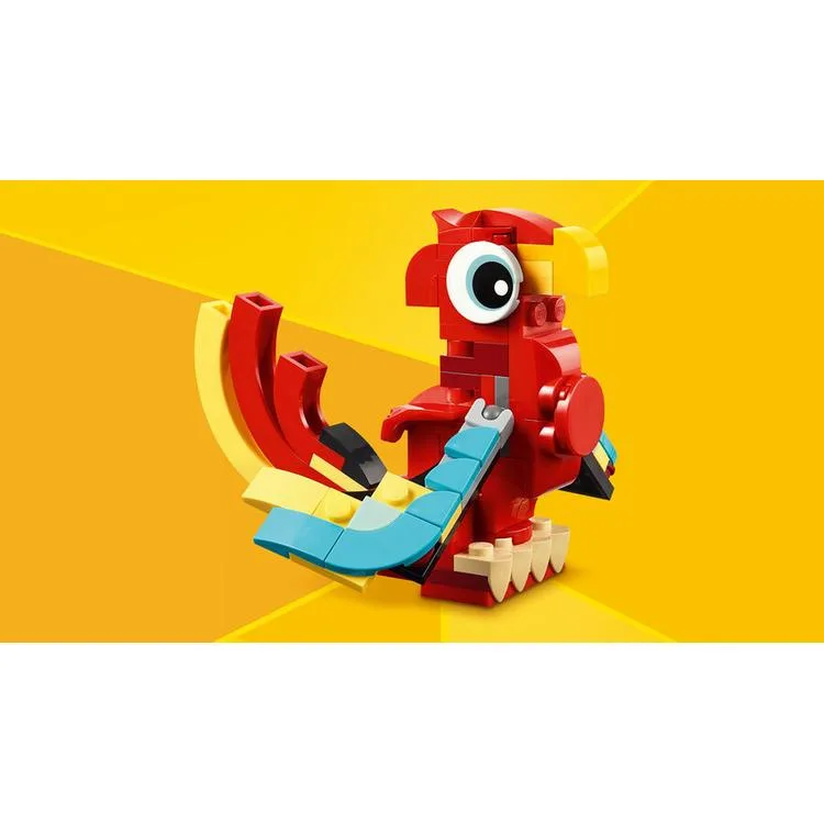 LEGO CREATOR 31145 3IN1 KIRMIZI EJDERHA 149 6+