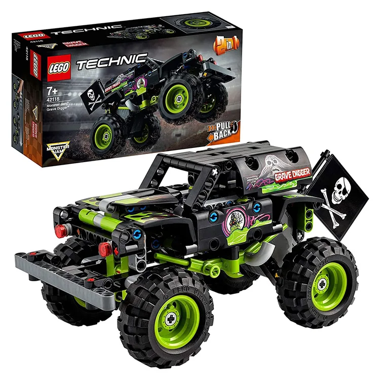 LEGO 42118 TECHNIC MONSTER JAM GRAVE DIGGER 212 PARÇA 7+
