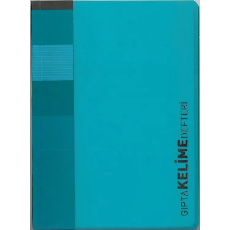 GIPTA İPLİKLİ DİKİŞLİ PP KAPAK A5 56YP. KELİME DEFTERİ - 2190