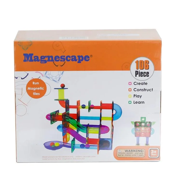 BAŞEL 88106 MAGNESPACE RUN MAGNETİC TİLES FAYANS 106 PARÇA 3+