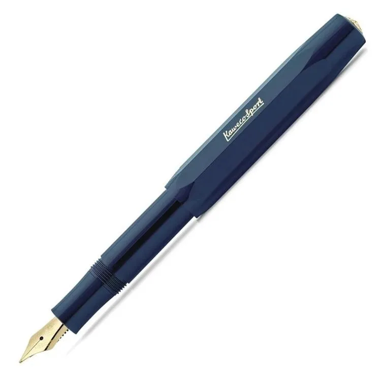 KAWECO KLASİK SPORT DOLMAKALEM 0.9 MAVİ 10001739
