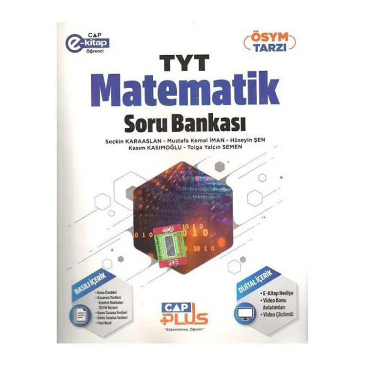 ÇAP YAYINLARI TYT MATEMATİK PLUS SORU BANKASI