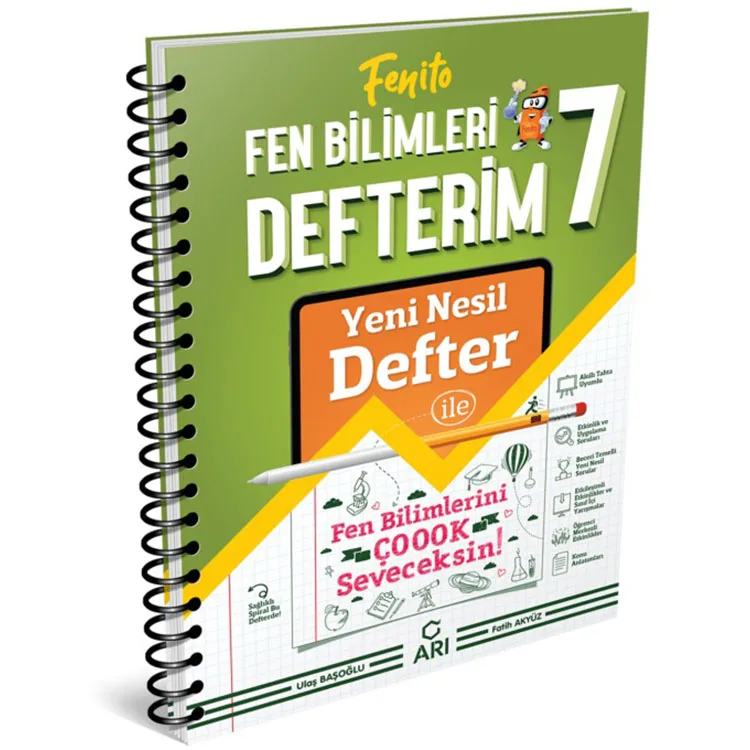 ARI 7. SINIF FENİTO FEN BİLİMLERİ DEFTERİM