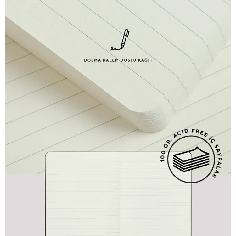 VICTORIA'S JOURNALS NOTE BENE 9252 PREMIUM NOTEBOOK SERT KAPAK A5 100gr.192 SYF. ÇİZGİLİ DEFTER KIRMIZI