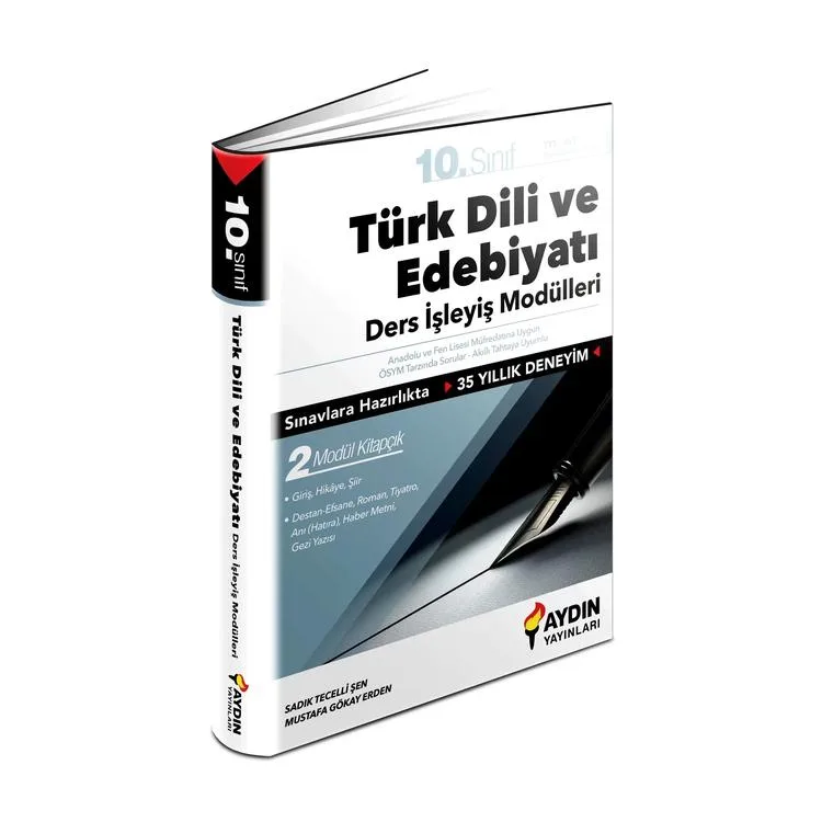 AYDIN 10. SINIF AYDIN TÜRK DİLİ VE EDEBİYATI DERS İŞLEYİŞ MODÜLLERİ