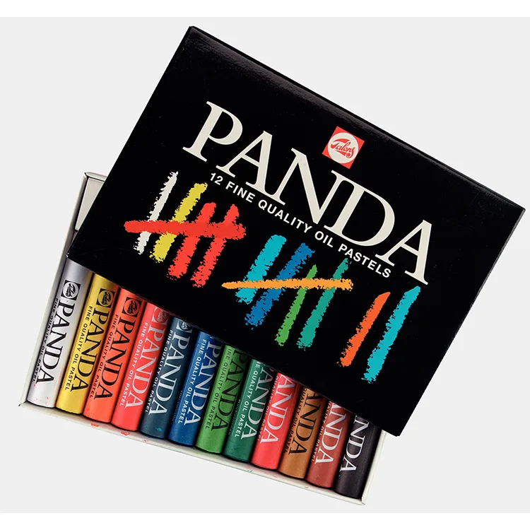TALENS PANDA YAĞLI PASTEL BOYA 12'Lİ RT95830012