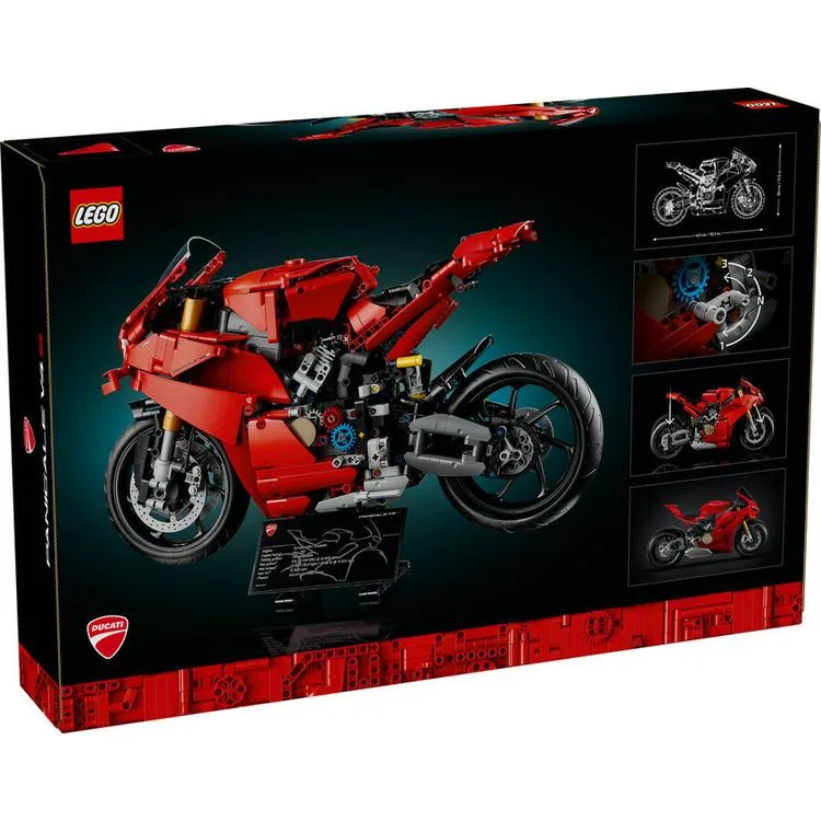 LEGO TECHNIC 42202 DUCATİ PANİGALE V4 S MOTOSİKLET 1603 PARÇA 18 +
