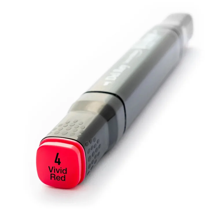 DEL REY TWIN MARKER R4 VİVİD RED