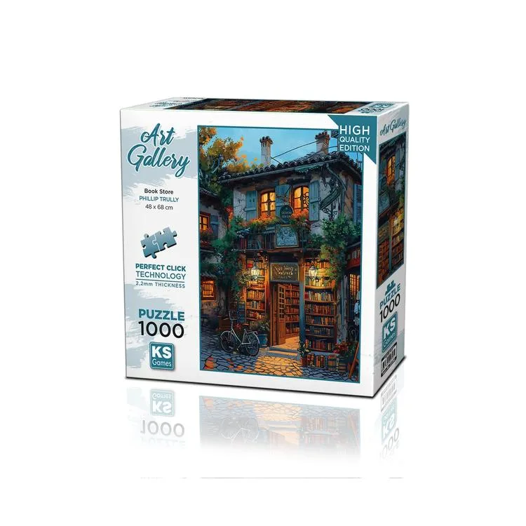 KS GAMES 20790 BOOK STORE 68x48cm YAPBOZ/PUZZLE 1000 PARÇA