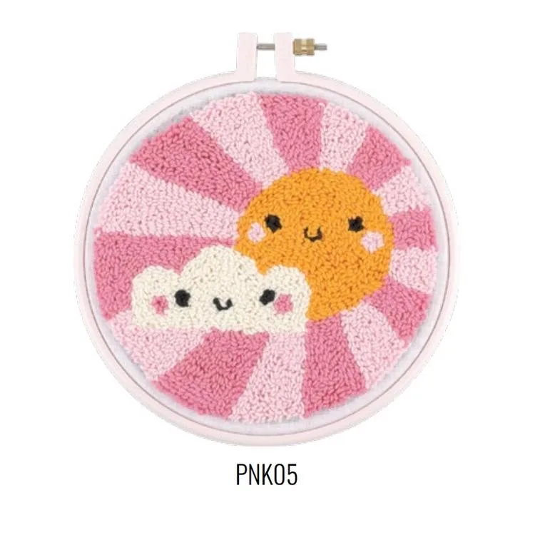 HELLO CRAFTS PNK06 PUNCH NAKIŞ KİTİ - BULUT VE GÜNEŞ