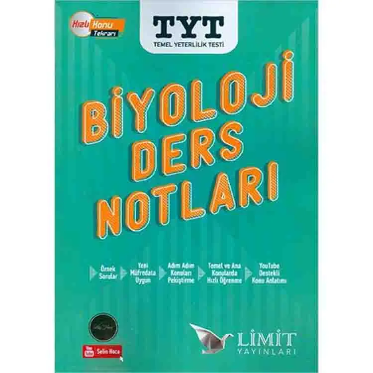 LİMİT TYT BİYOLOJİ DERS NOTLARI