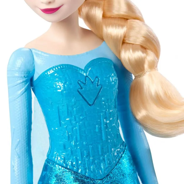 DISNEY JLJ07 FROZEN KARLAR ÜLKESİ ŞARKI SÖYLEYEN ELSA BEBEK 30 CM IŞIKLI SESLİ 3+