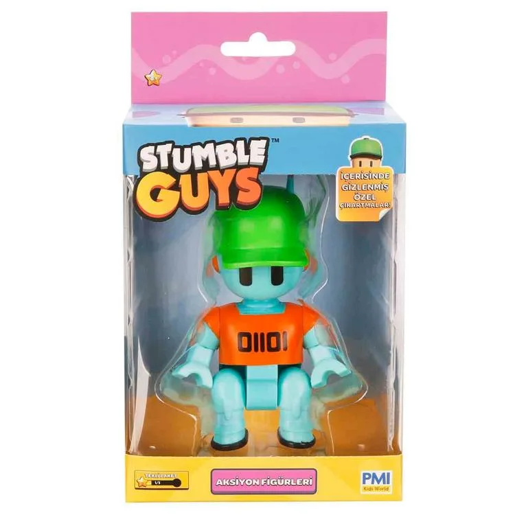 NECO SG6210 STUMBLE GUYS KOLEKSİYON FİGÜR 11.5 CM ÇIKARTMALI 8+