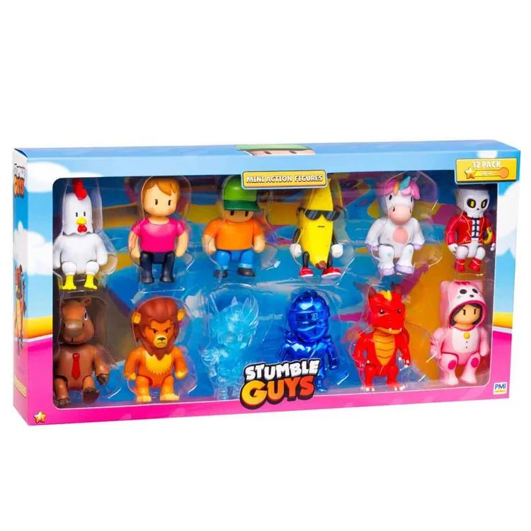 NECO SG3012 STUMBLE GUYS 12'Lİ MİNİ AKSİYON FİGÜR SETİ