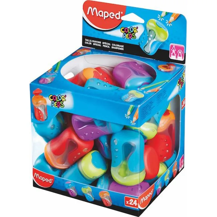 MAPED 043111 COLOR'PEPS ÇİFT DELİKLİ HAZNELİ KALEMTRAŞ