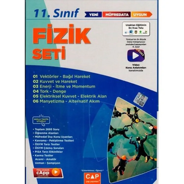 ÇAP YAYINLARI 11.SINIF ANADOLU FİZİK SETİ - 2022