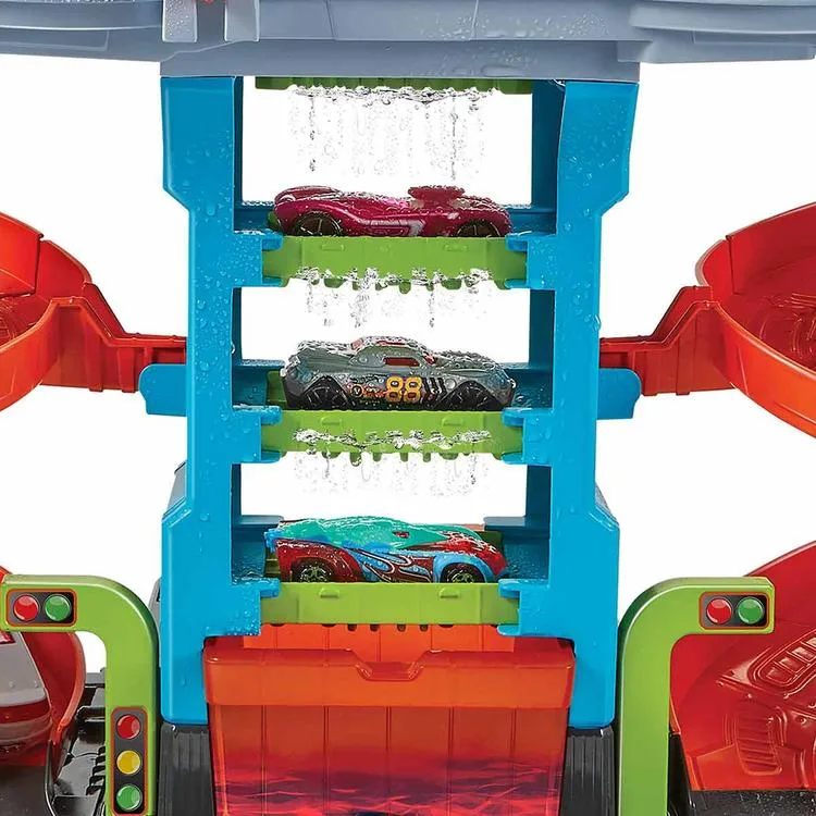 MATTEL HDP05 HOT WHEELS MEGA ARABA YIKAMA MACERASI OYUN SETİ 3+