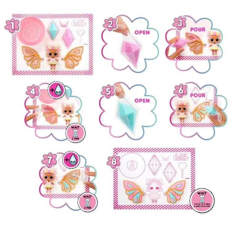 ADORE 523918 LOL SURPRISE TOTS PERİ BEBEKLER SÜRPRİZ TOP BEBEK 3+