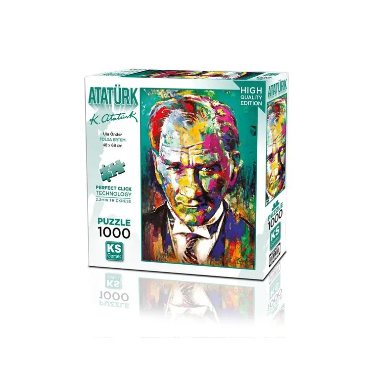 KS GAMES 20770 ULU ÖNDER 68x48cm YAPBOZ/PUZZLE 1000 PARÇA