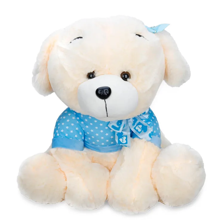 SUNMAN ZY1175 TSHIRT VE KURDELALI OTURAN PELUŞ KÖPEK 55CM