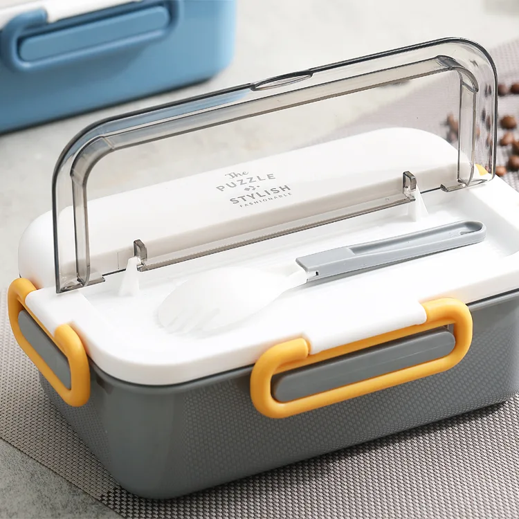 VAGONLİFE PASLANMAZ ÇELİK YEMEK KABI 900 ML - LUNCH BOX XC-588