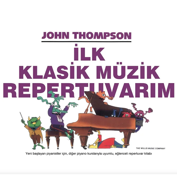 JOHN THOMPSON İLK KLASİK MÜZİK REPERTUVARIM