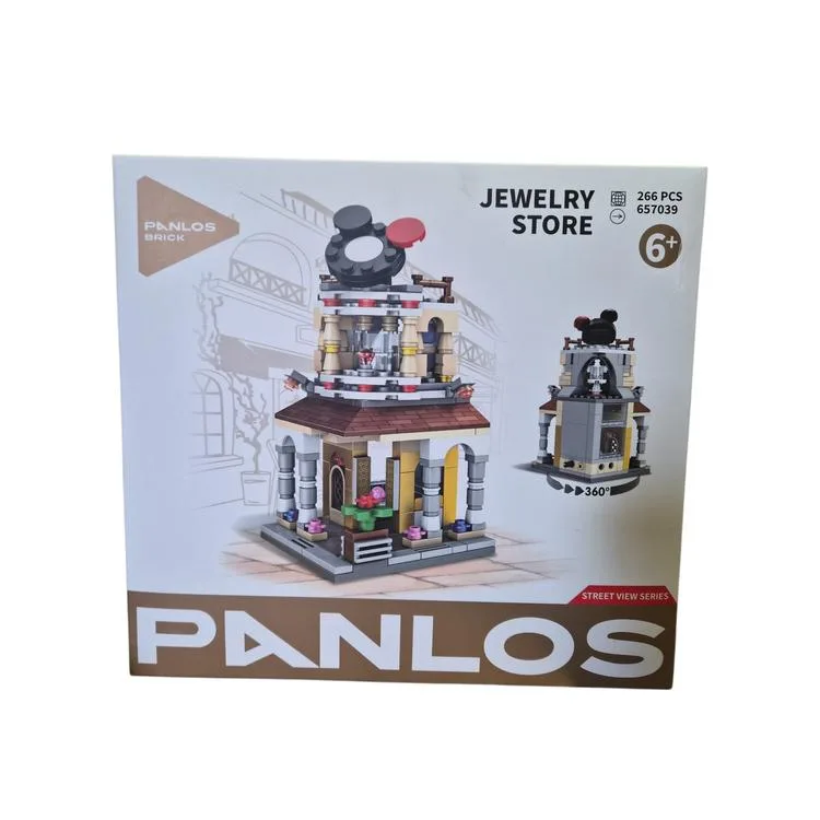 VAGONLIFE PANLOS P657039 KUYUMCU DÜKKANI 266 PARÇA BLOCK OYUNCAK 6+