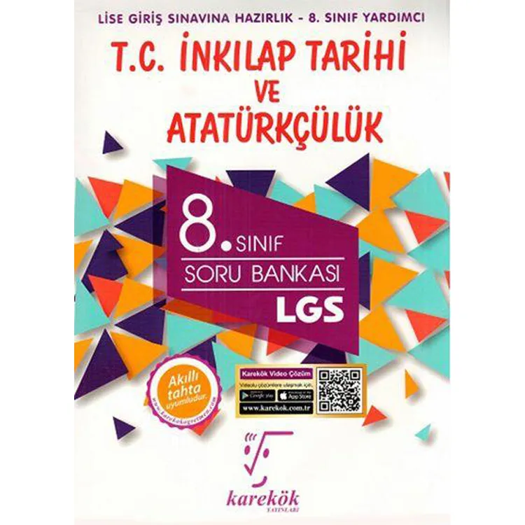 KAREKÖK 8. SINIF T.C İNK TARİHİ VE ATATÜRKÇÜLÜK SORU BANKASI