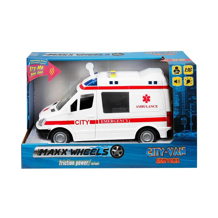 SUNMAN WY590A 1:16 SESLİ IŞIKLI KURTARMA ARAÇLARI