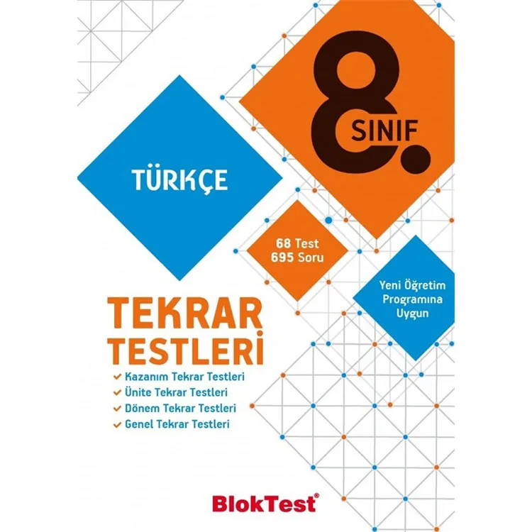 TUDEM 8. SINIF BLOKTEST TÜRKÇE TEKRAR TESTLERİ