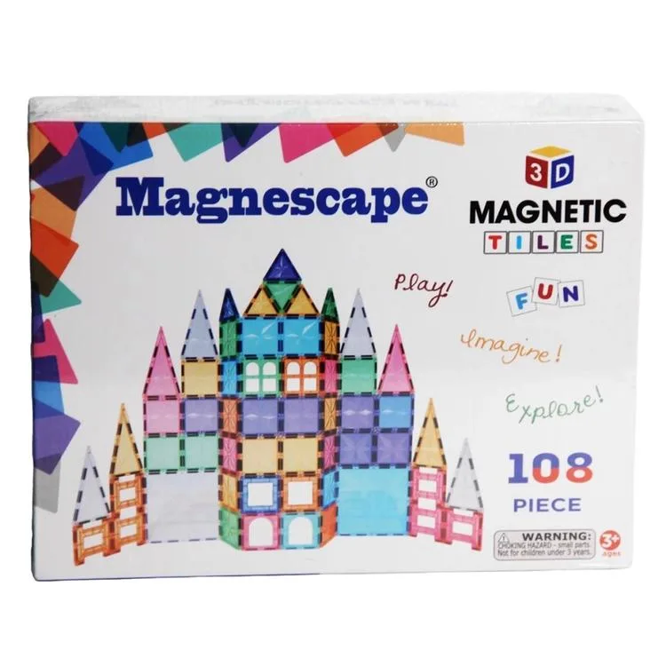 BAŞEL 88108 MAGNESPACE MAGNETİC TİLES FAYANS 108 PARÇA 3+