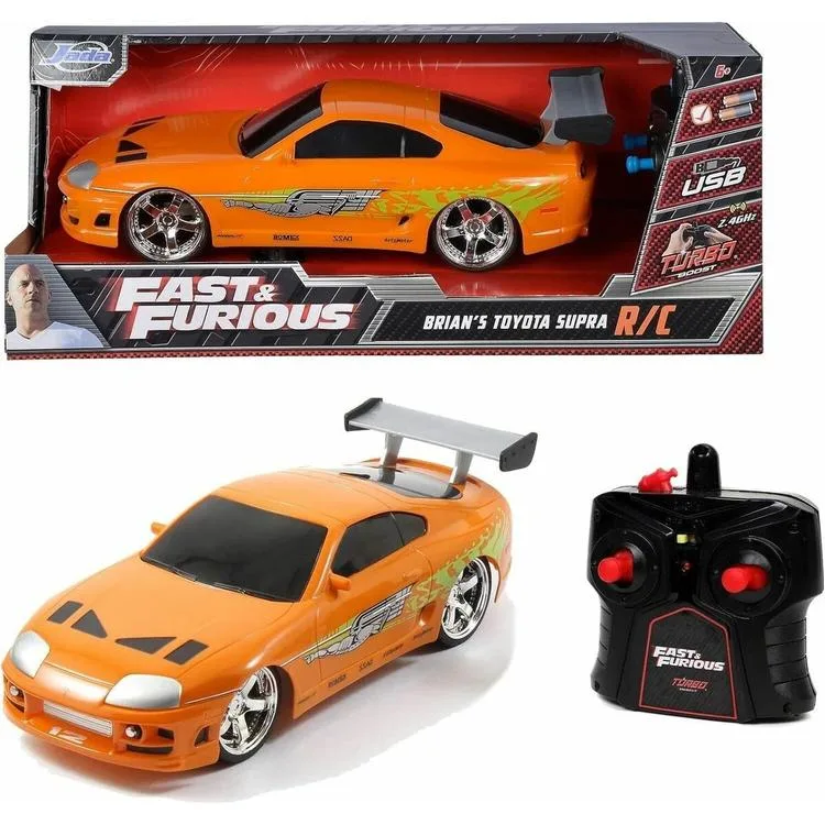 SUNMAN JADA S000006494 FAST & FURIOUS BRIAN'S TOYOTA SUPRA UZAKTAN KUMANDALI ARABA