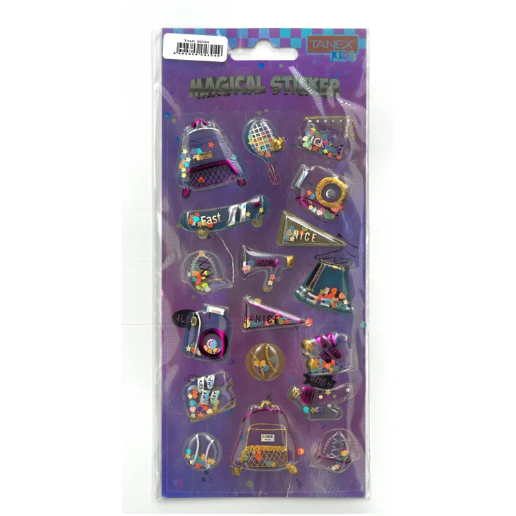 TANEX TNX-5034 MAGICAL PUFFY ETİKET SERİ 1 - 1 ADET