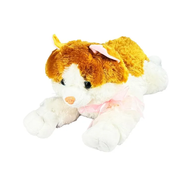 VARDEM JH14318 PELUŞ KURDELELİ SESLİ KEDİ 46 CM