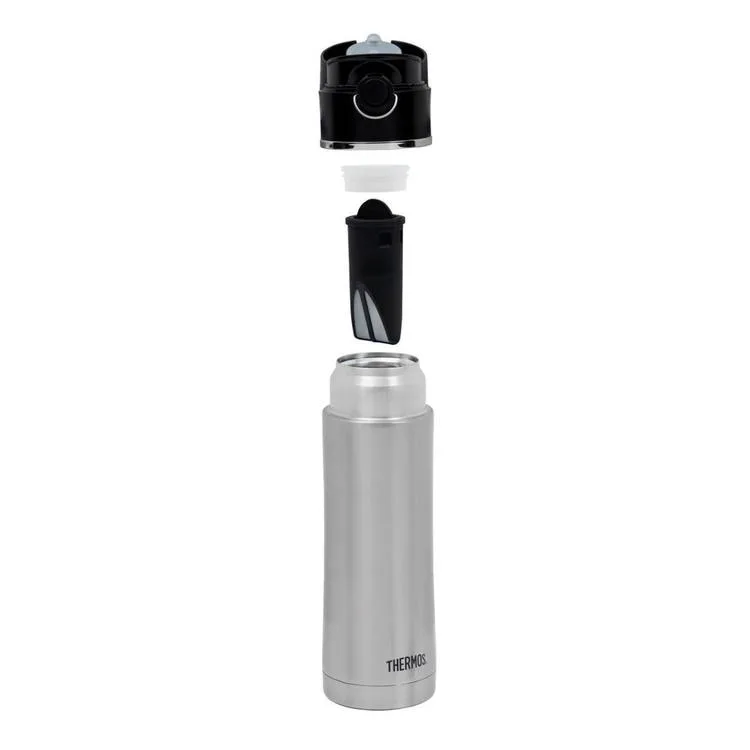THERMOS NS403BK (164216-AK) ÇELİK TERMOS/MUG PİPETSİZ FİLTRELİ 470ML - SILVER