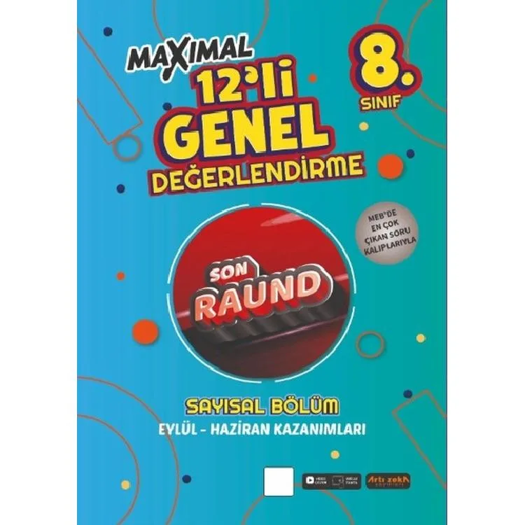 ARTI ZEKA MAXIMAL 12'Lİ SON RAUND SAYISAL GENEL DEĞERLENDİRME