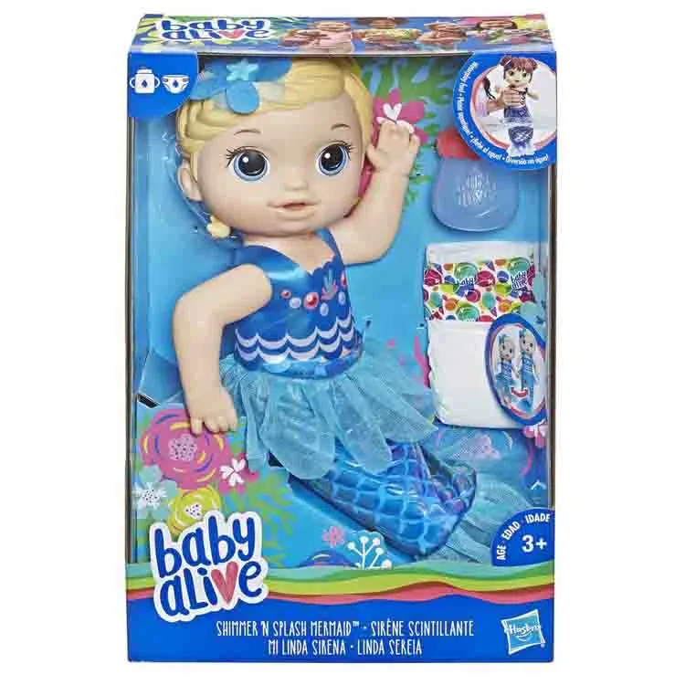 HASBRO E3693 BABY ALIVE DENİZ KIZI BEBEĞİM