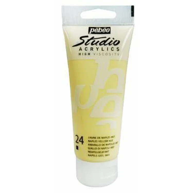 PEBEO STUDIO AKRİLİK BOYA 100 ML NAPLES SARI