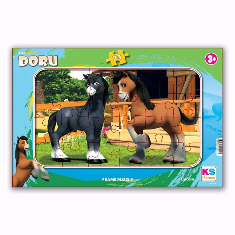 KS GAMES 704 DORU FRAME YAPBOZ/PUZZLE 24 PARÇA 3+
