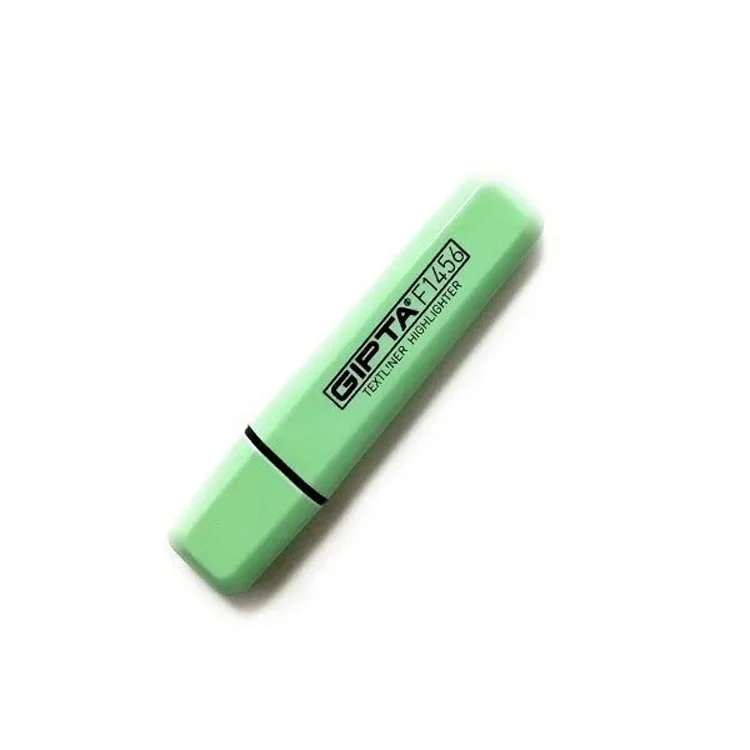 GIPTA F1456 HIGHLIGHTER FOSFORLU KALEM PASTEL YEŞİL
