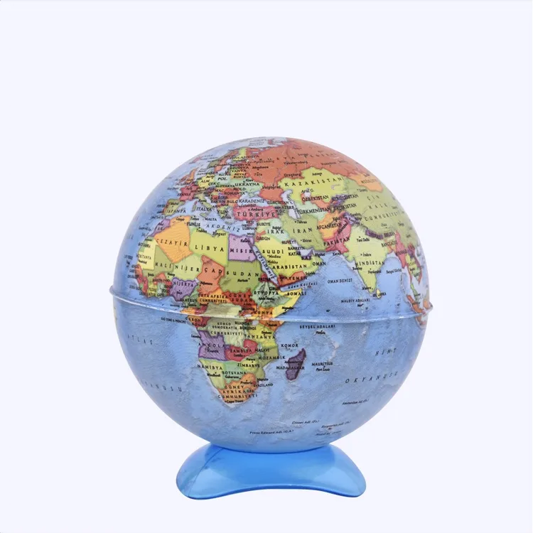 GÜRBÜZ MİNİ GLOBE SİYASİ KÜRE KALEMTRAŞ 10 CM