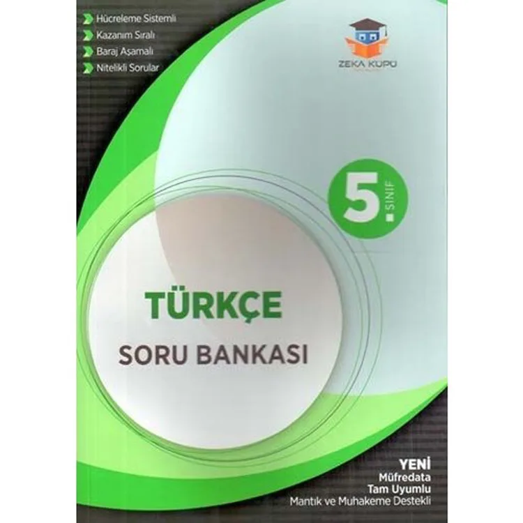 ZEKA KÜPÜ 5.SINIF TÜRKÇE SORU BANKASI