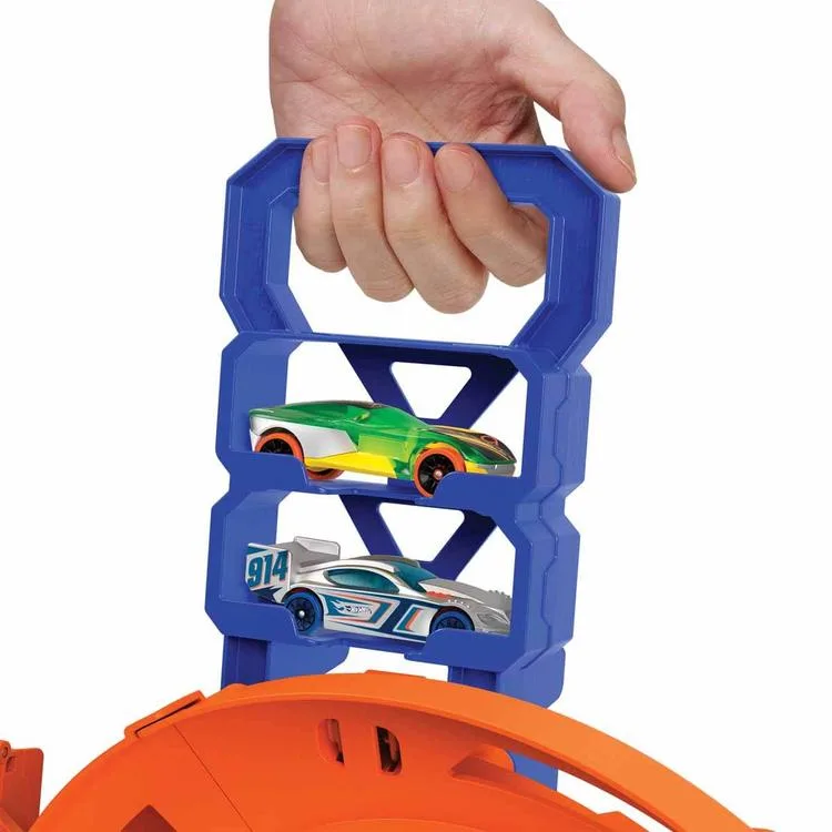 MATTEL HTK17 HOT WHEELS İKİLİ YARIŞ VE AKROBASİ PİSTİ OYUN SETİ 4+